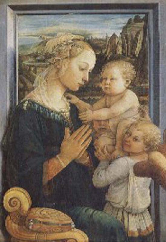 unknow artist The Virgin and Child with Angels china oil painting image